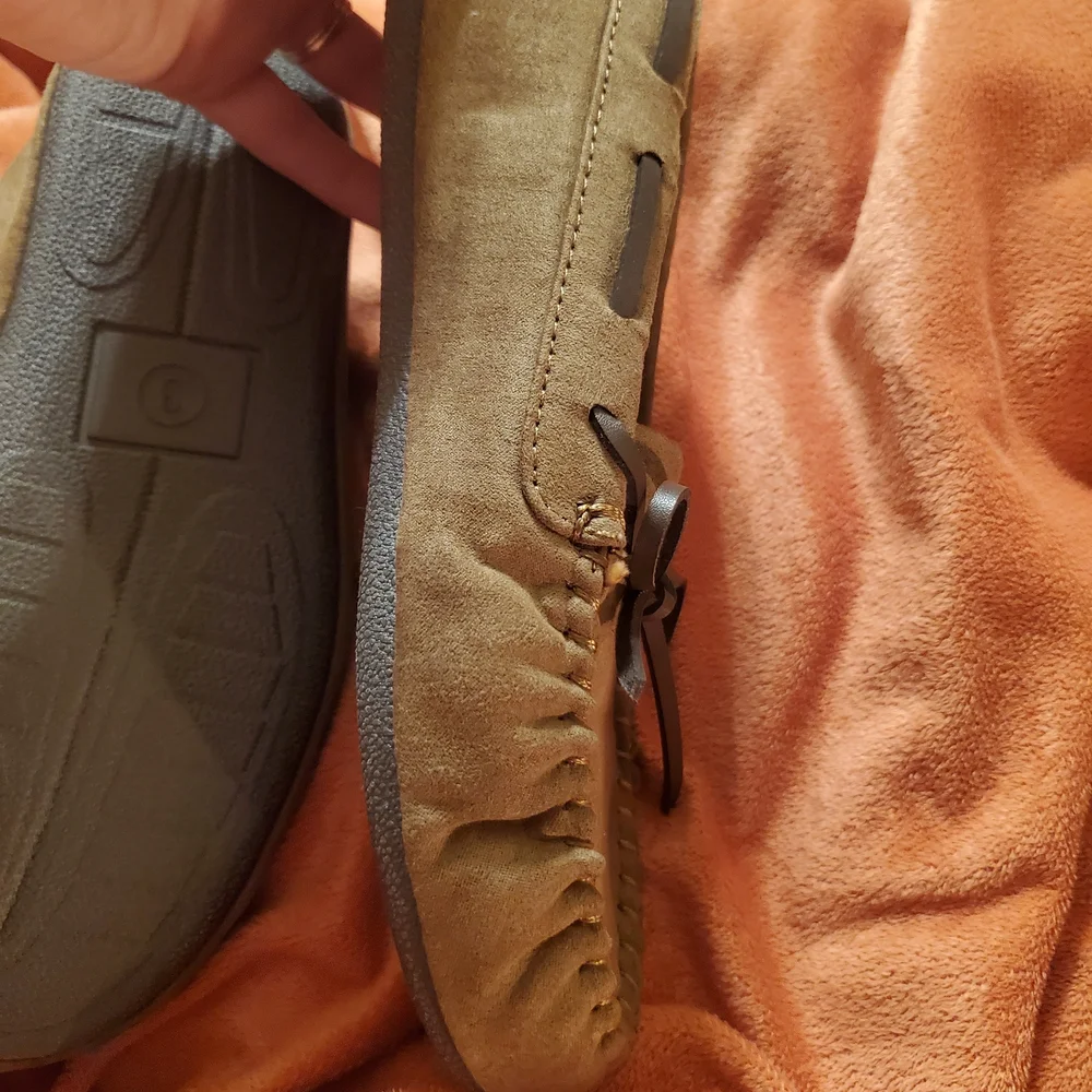 Cat & Jack Tan Kids Moccasins